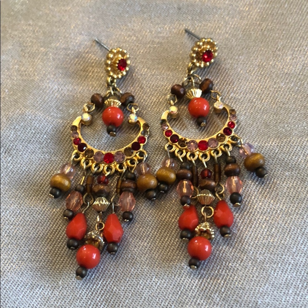 fun long earrings